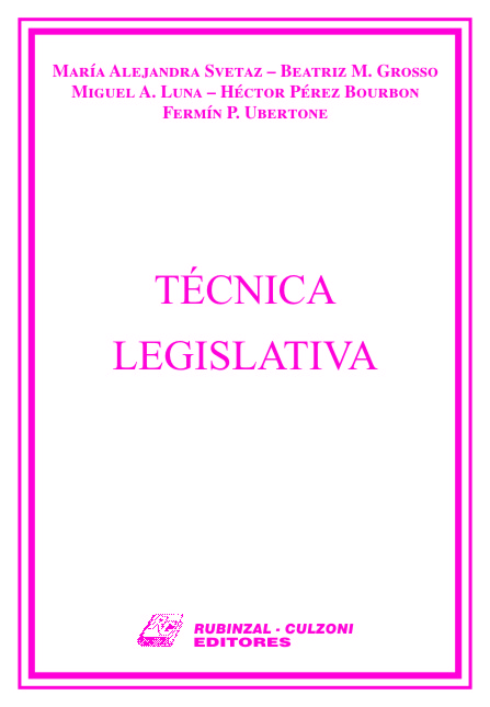 Técnica legislativa.