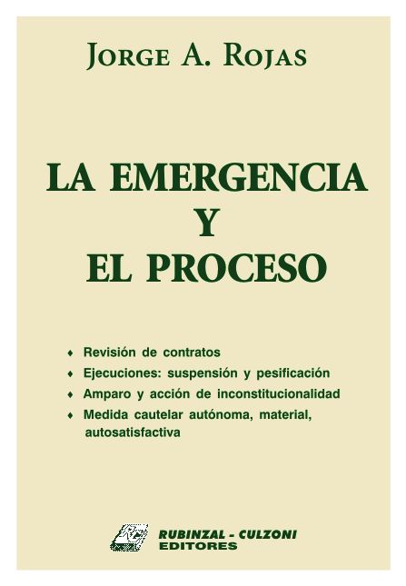 La Emergencia y el Proceso.