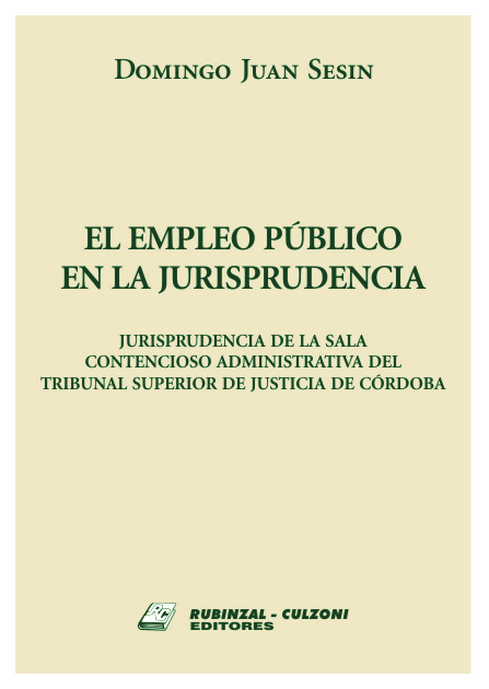 El empleo público en la jurisprudencia.
