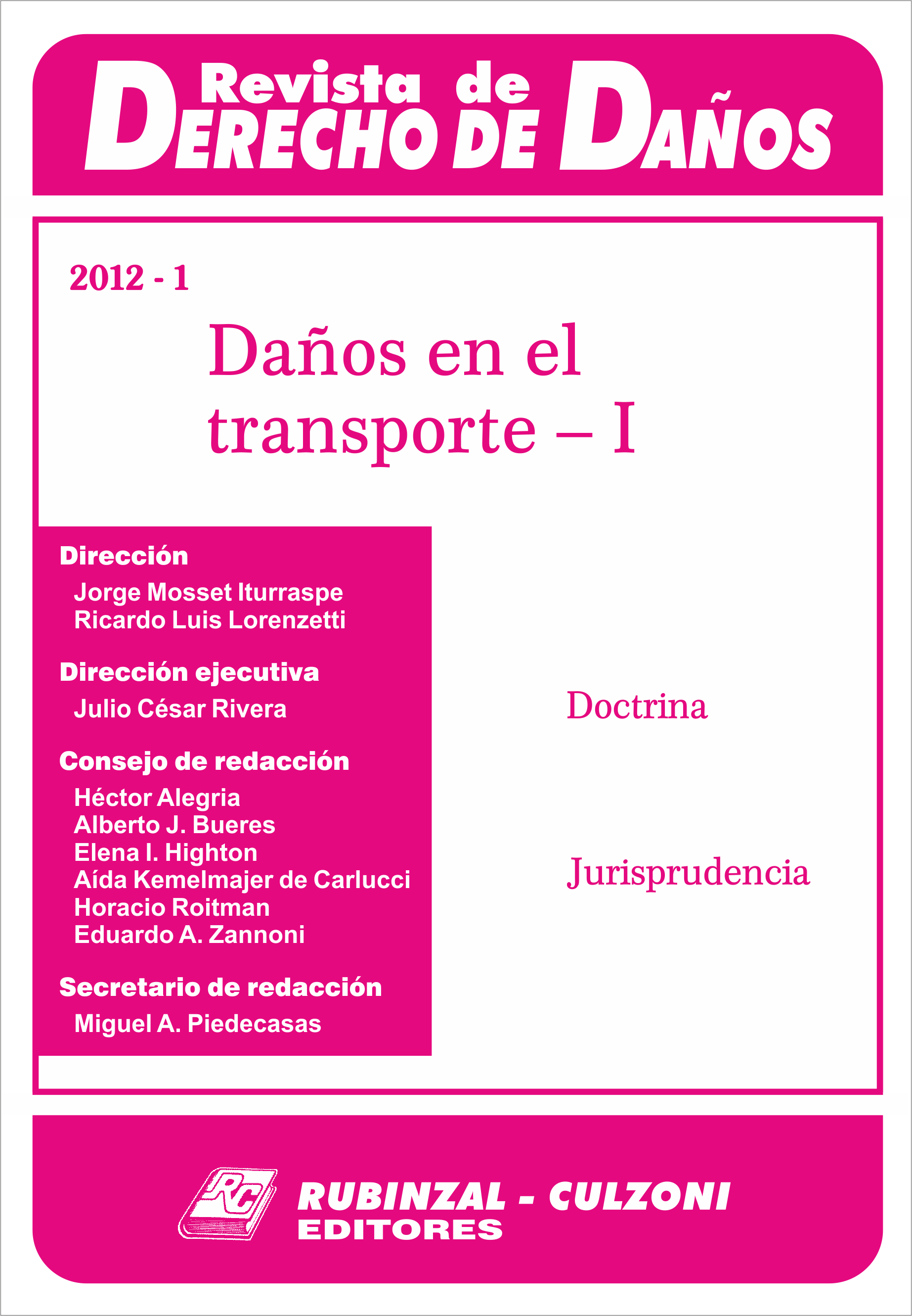 Revista de Derecho de Daños - Daños en el transporte - I.