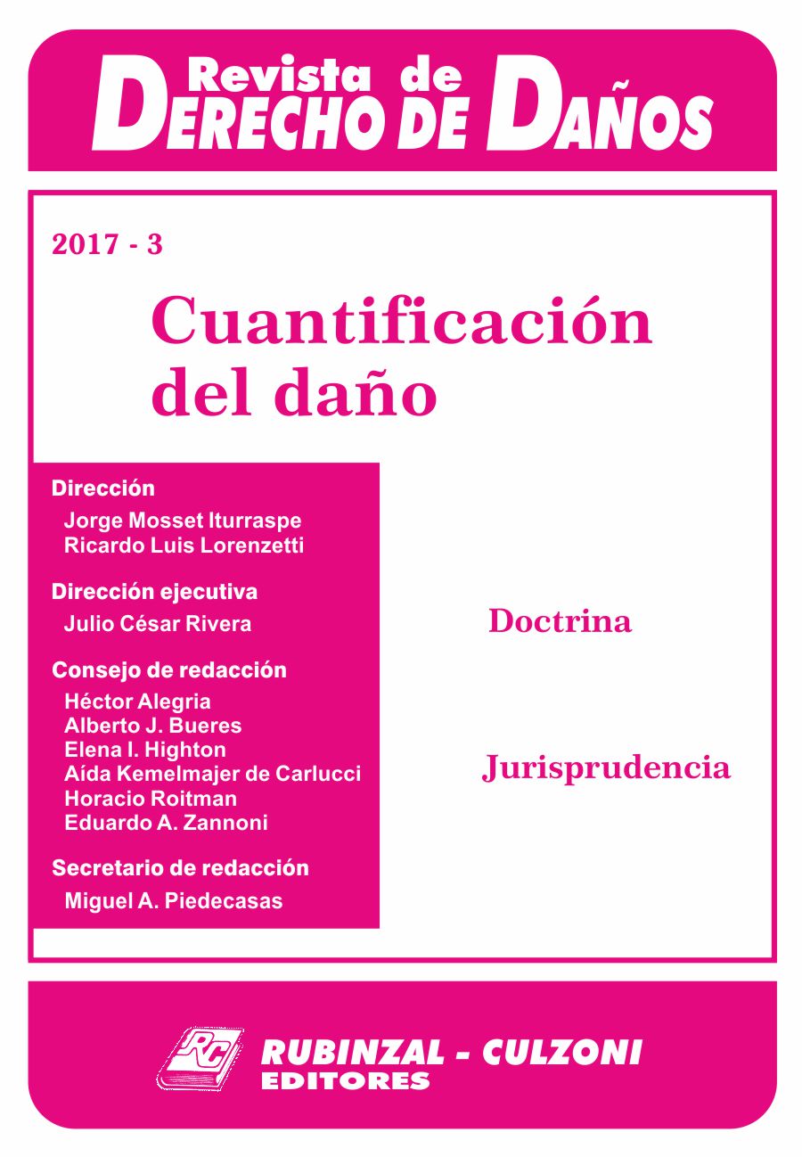 Revista de Derecho de Daños - Cuantificación del daño