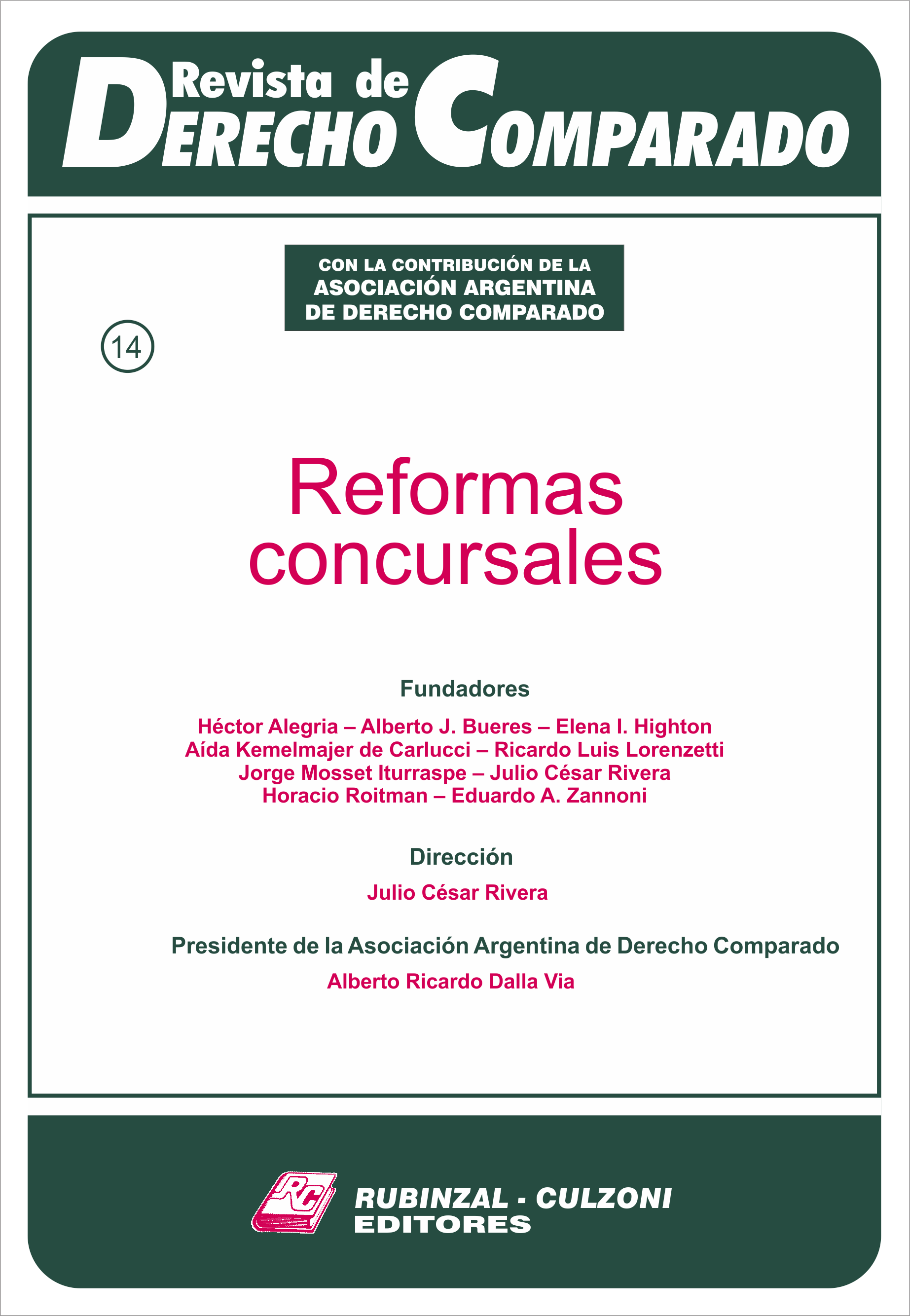 Revista de Derecho Comparado - Reformas concursales.
