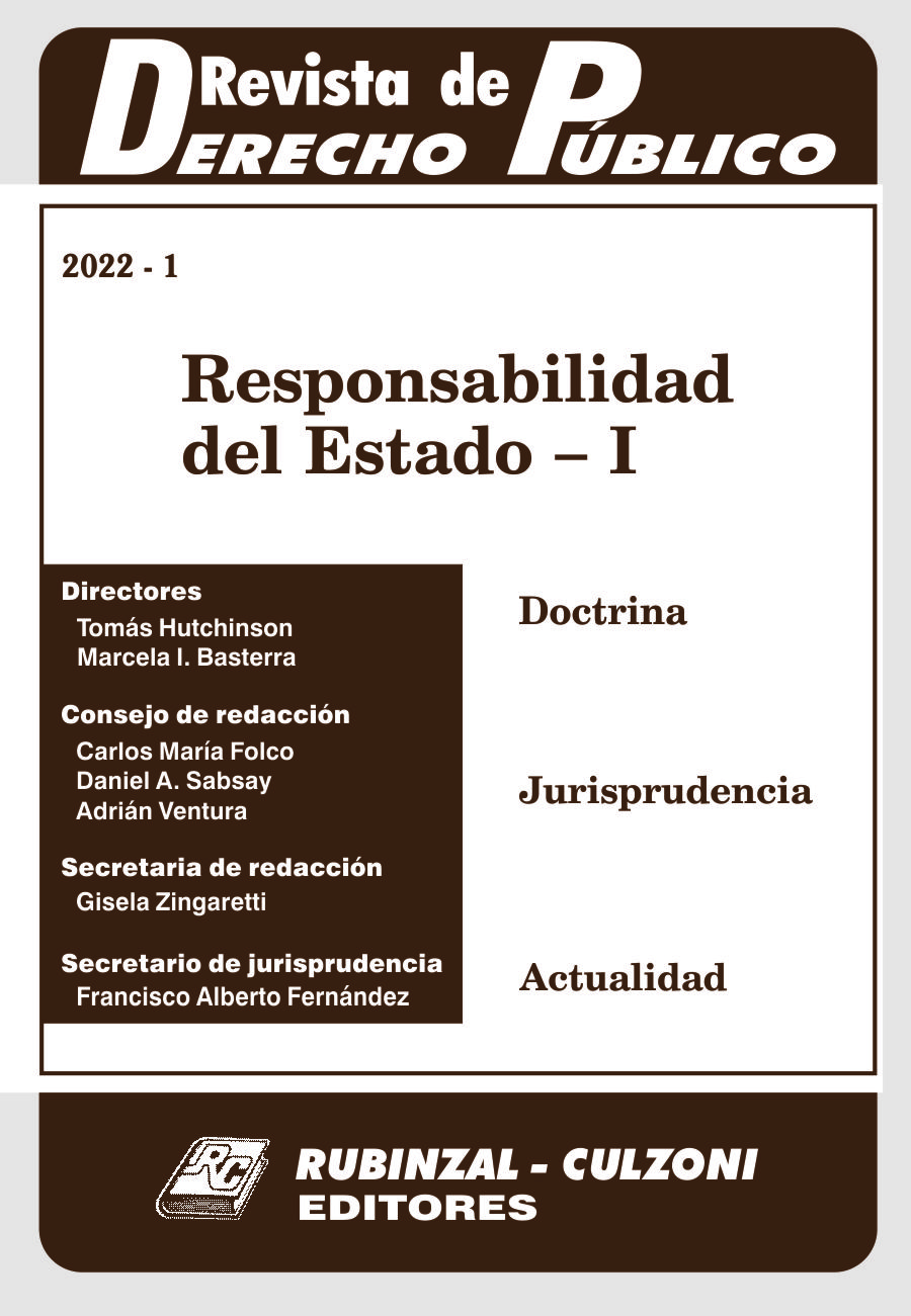 Responsabilidad del Estado - I [2022-1]