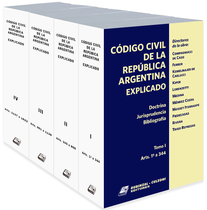 Código Civil de la República Argentina Explicado. (Doctrina - Jurisprudencia - Bibliografía).