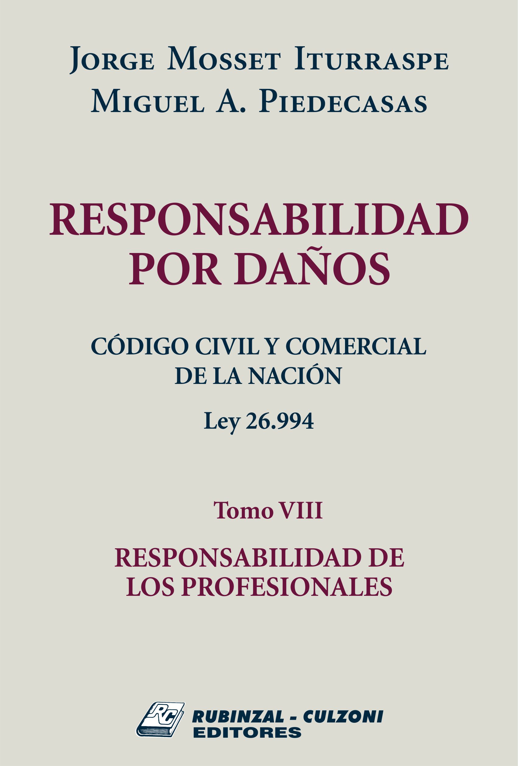 Responsabilidad de los profesionales.