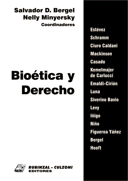 Bioética y Derecho.