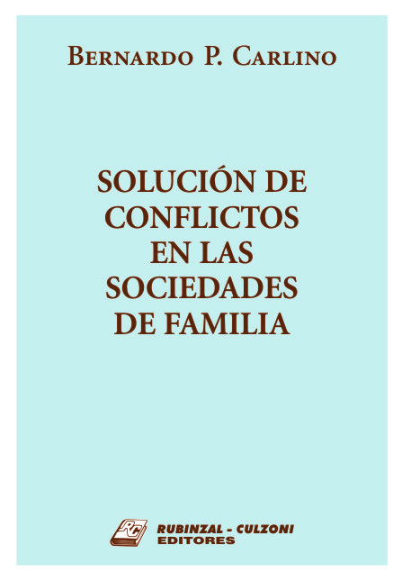 Solución de conflictos en las sociedades de familia