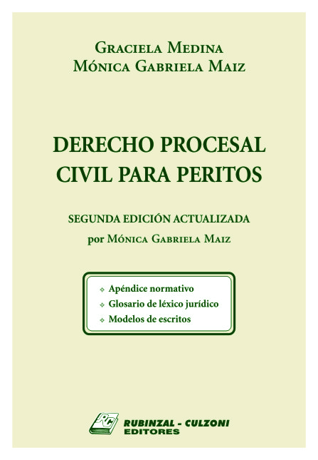 Derecho Procesal Civil para Peritos. 2ª Edición actualizada.