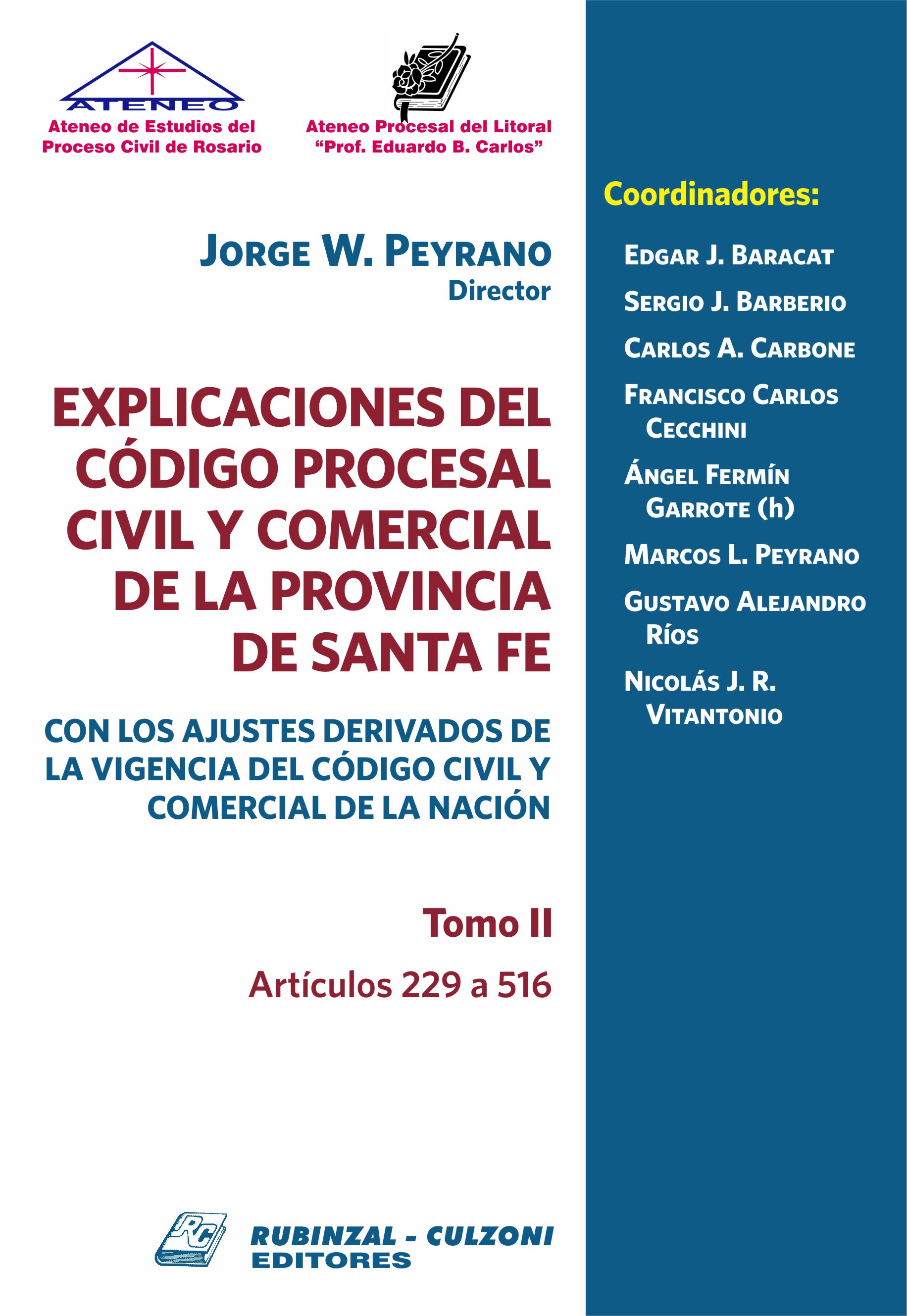 Galeria Explicaciones del Código Procesal Civil y Comercial de la Provincia de Santa Fe. Con Galeria Explicaciones del Código Procesal Civil y Comercial de la Provincia de Santa Fe. Con