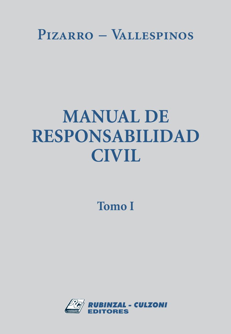 Manual de responsabilidad civil - Tomo I
