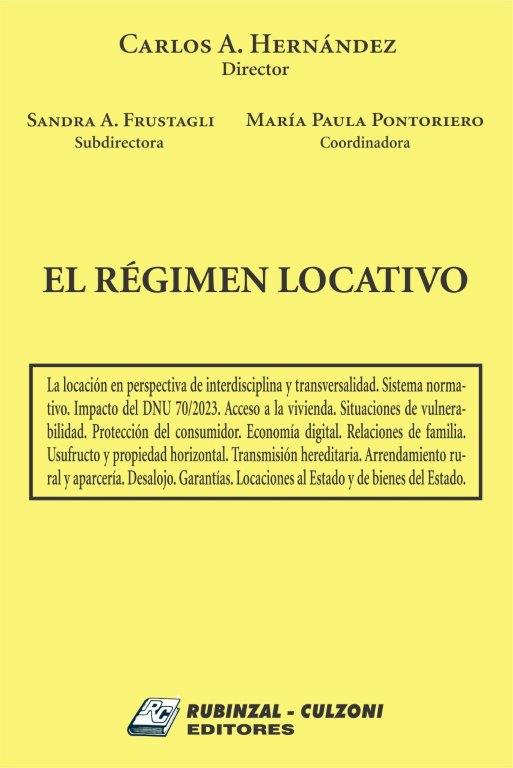 El régimen locativo