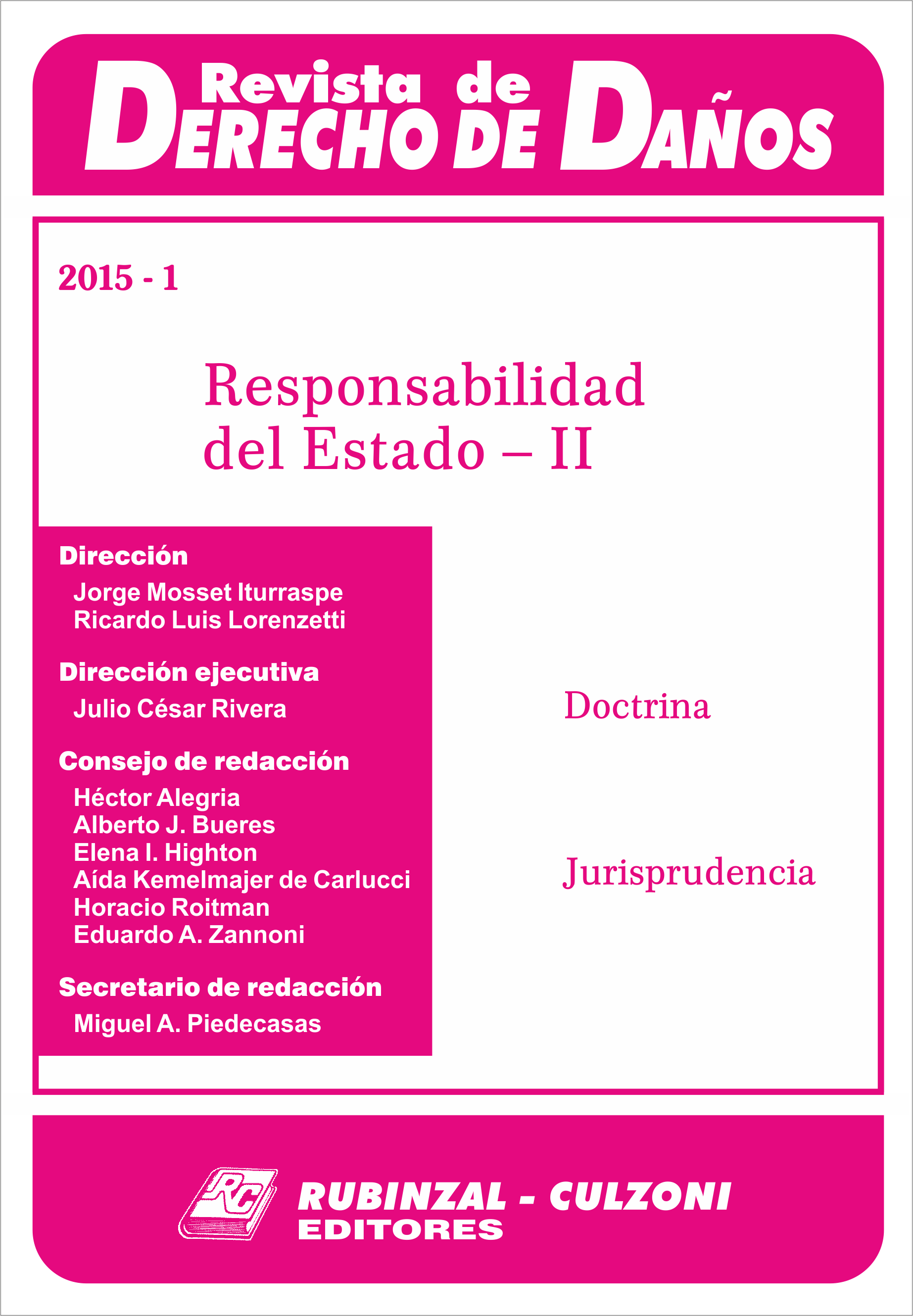 Revista de Derecho de Daños - Responsabilidad del Estado - II.
