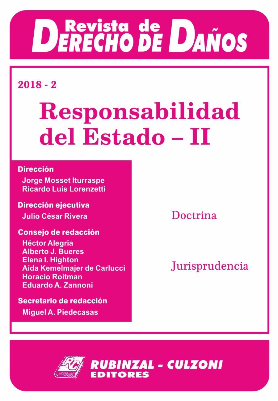 Responsabilidad del Estado - II [2018-2]