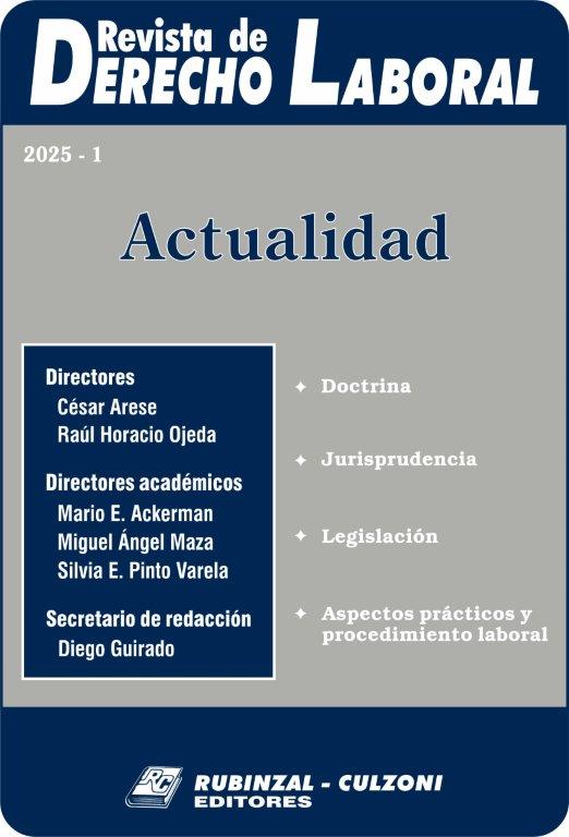 Revista de Derecho Laboral Actualidad