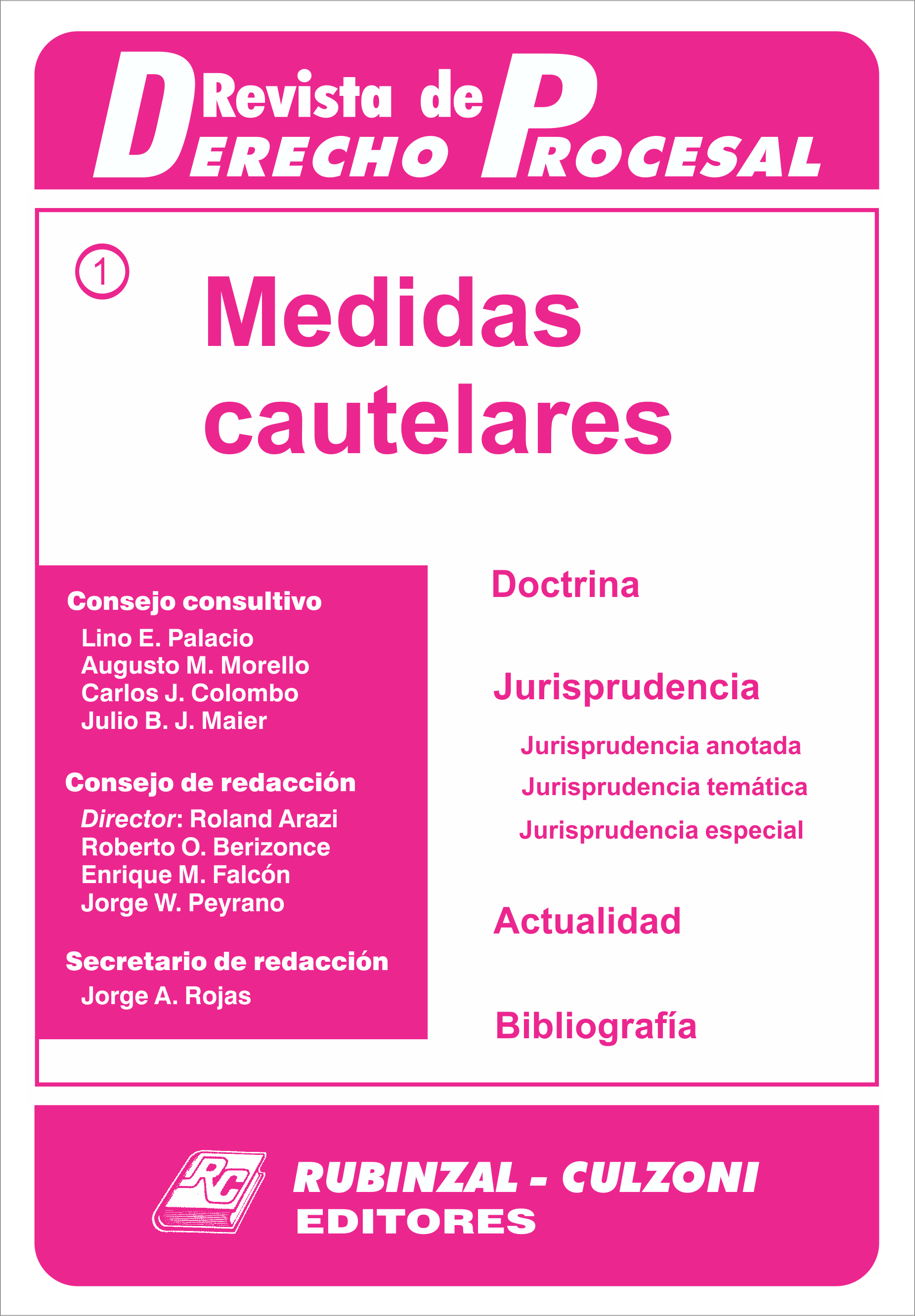 Revista de Derecho Procesal - Medidas Cautelares