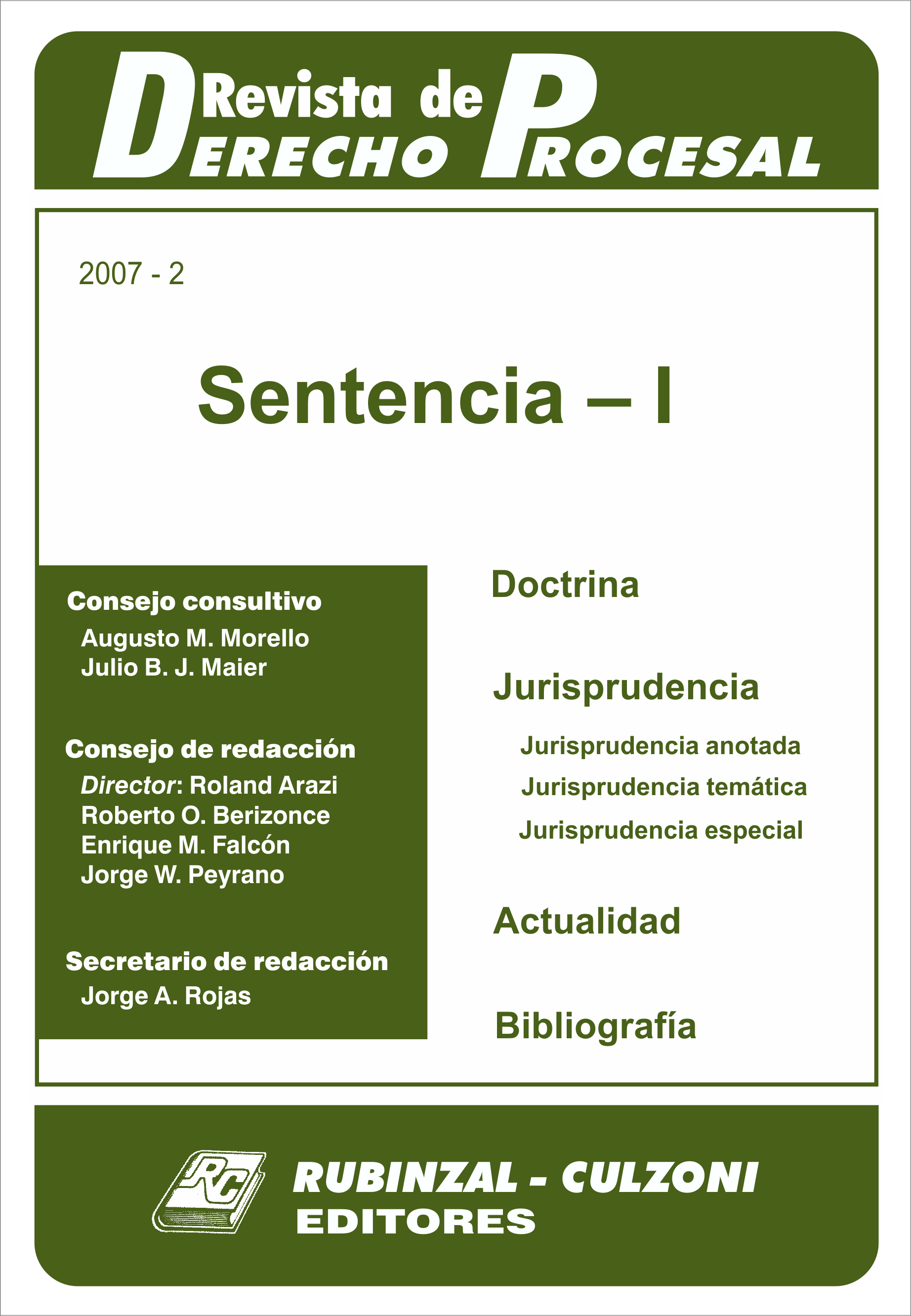 Revista de Derecho Procesal - Sentencia - I.