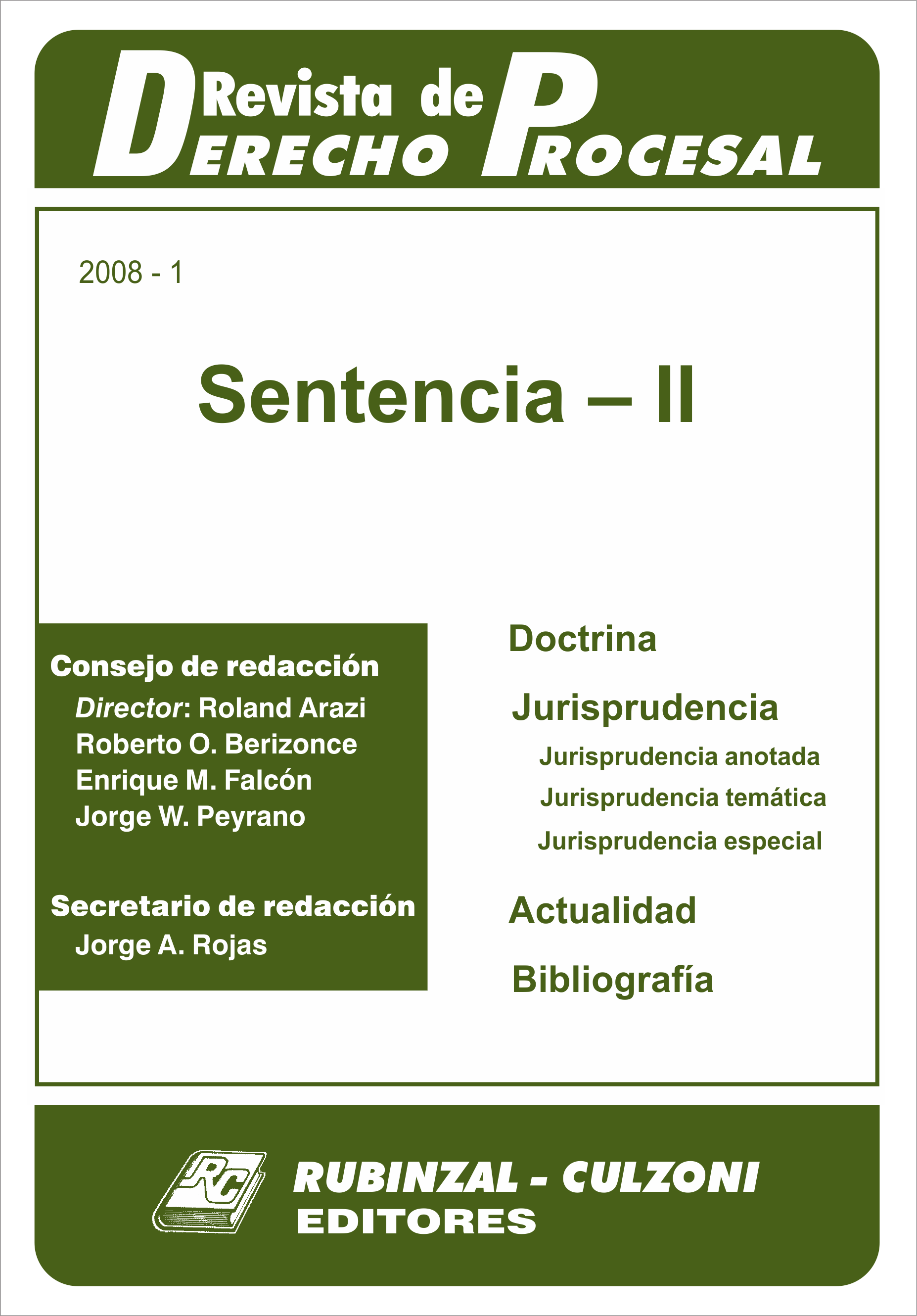 Revista de Derecho Procesal - Sentencia - II