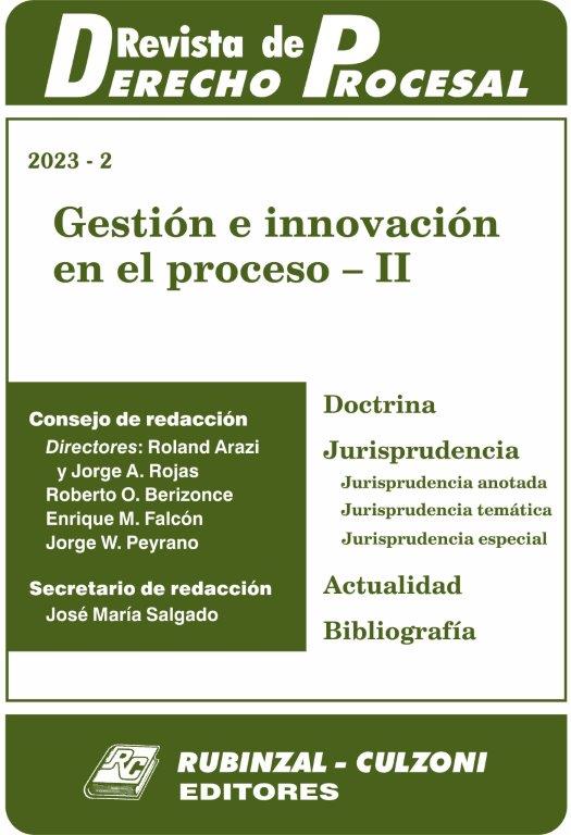 Revista de Derecho Procesal