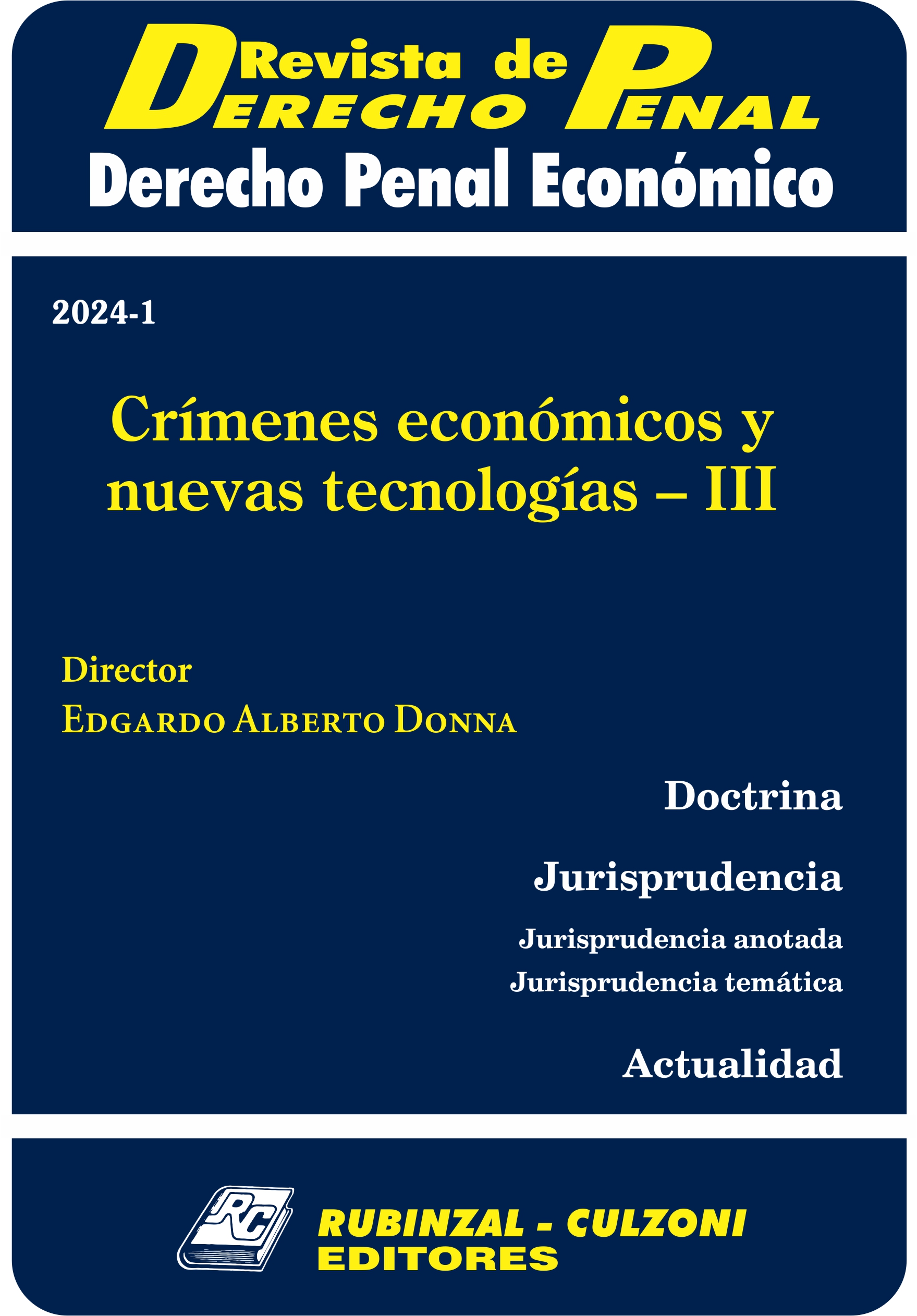 Revista de Derecho Penal Económico