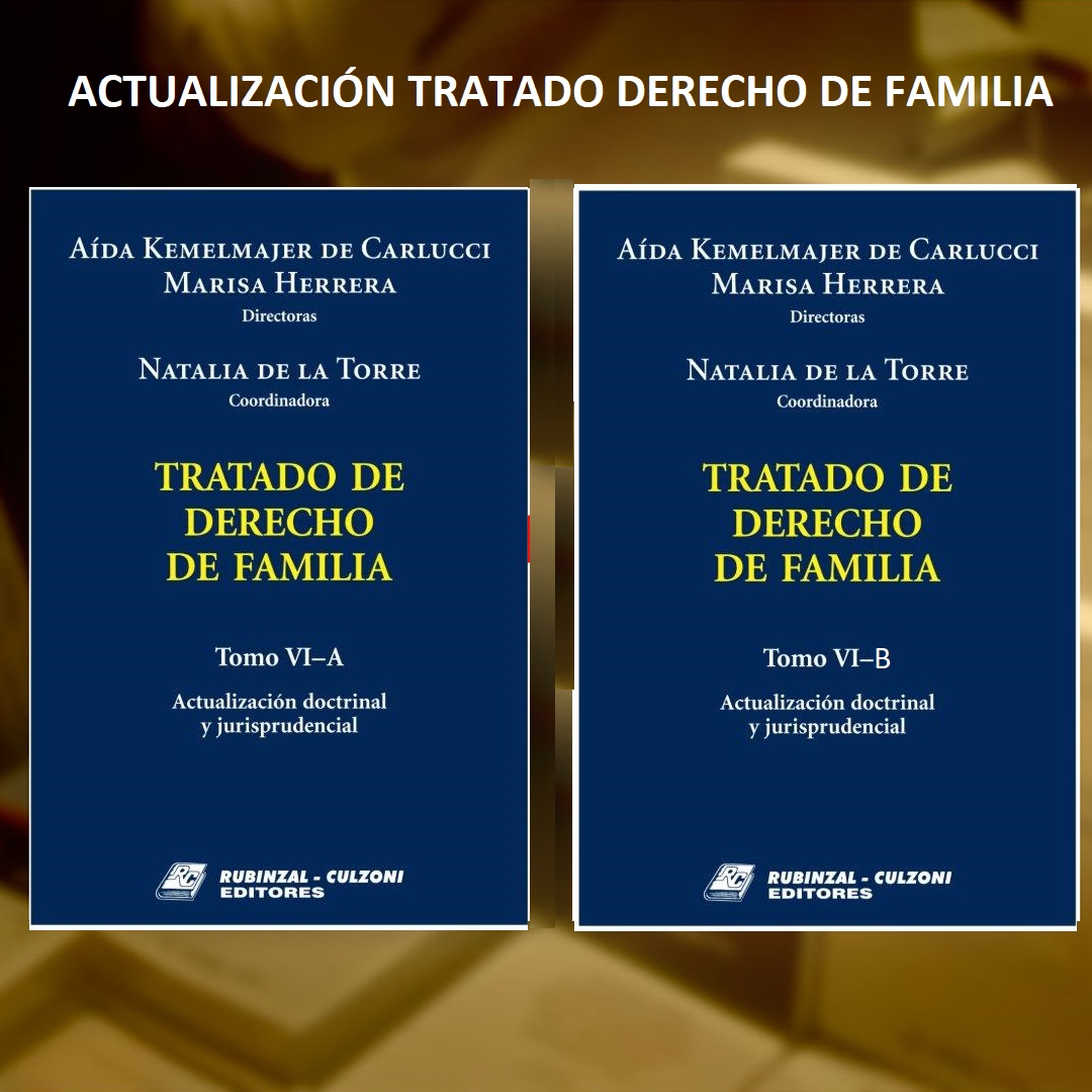 TRATADO DE DERECHO DE FAMILIA TOMO VI-A  VI-B . Actualización doctrinal y jurisprundencial